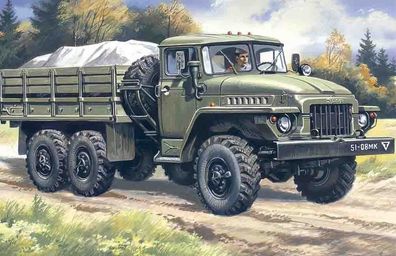 ICM 1:72 72711 URAL-375 D Militär LkW