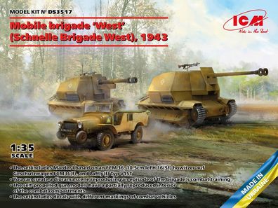 ICM 1:35 DS3517 Mobile Brigade West 1943