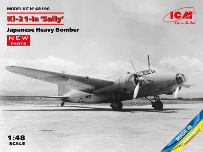 ICM 1:48 48196 Ki-21-Ia Sally Japanese Heavy Bomber