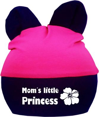 Baby und Kinder Ohren Mütze Multicolor mit Moms little Princess