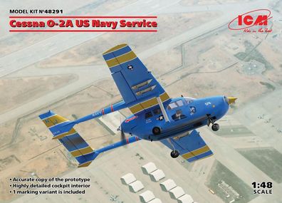 ICM 1:48 48291 Cessna O-2A US Navy Service
