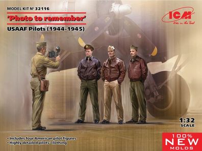 ICM 1:32 32116 'Photo to remember', USAAF Pilots (1944-1945)