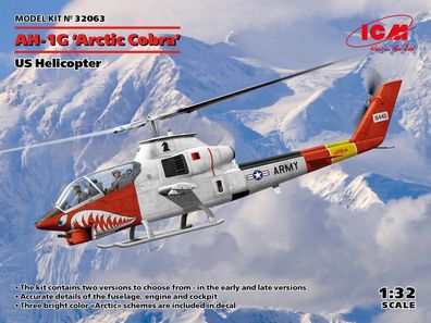 ICM 1:32 32063 AH-1G 'Arctic Cobra', US Helicopter