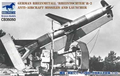 Bronco Models 1:35 CB35050 German Rheinmetall' R-2 anti-aircraft missiles a. launcher