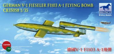 Bronco Models 1:35 CB35058 German V-1 Fi103 A-1 Flying Bomb Flying Bomb
