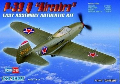 Hobby Boss 1:72 80240 American P-39 Q 'Aircacobra'