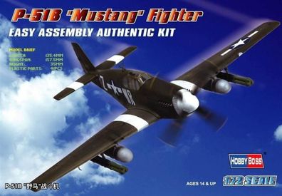 Hobby Boss 1:72 80242 P-51B 'Mustang' Fighter