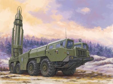 Hobby Boss 1:72 82939 Soviet(9P117M1) Launcher w. R17 Rocket of 9K72 Missile Complex