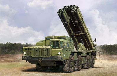 Hobby Boss 1:72 82940 Russian 9A52-2 Smerch-M multiple rocket launcher of RSZO 9k58 S