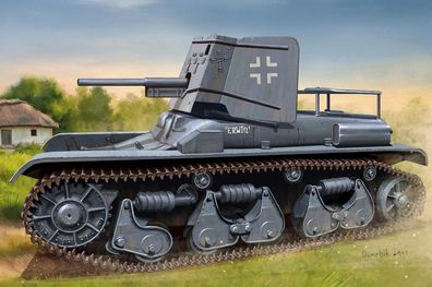 Hobby Boss 1:35 83895 German 3.7cm Pak 35/36 auf Pz. Kpfw 35R(f)