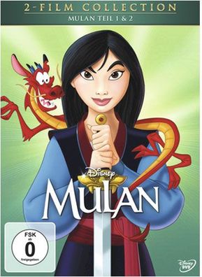 Mulan 1&2 (DVD) DP Disney Classics Doppelpack, Slipcase, 2Disc - Disney BGG0036104