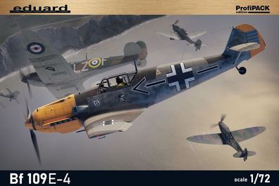Eduard Plastic Kits 1:72 7033 Bf 109E-4 Profipack