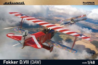Eduard Plastic Kits 1:48 8136 Fokker D. VII (OAW) Profipack