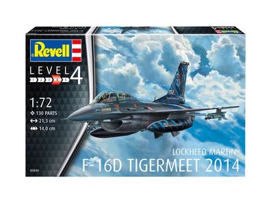 Revell 1:72 3844 Lockheed Martin F-16D Tigermeet 2014