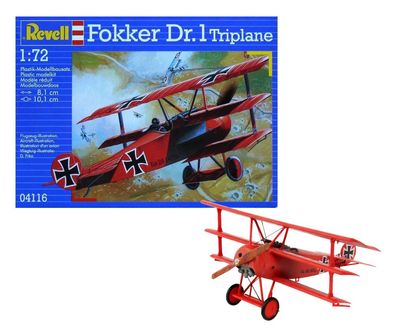 Revell 1:72 4116 Fokker Dr. 1 Triplane