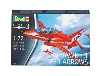 Revell 1:72 4921 BAe HAWK T.1 RED ARROWS