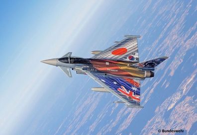 Revell 1:72 5649 Geschenkset Eurofighter-Pacific Platinum Edition