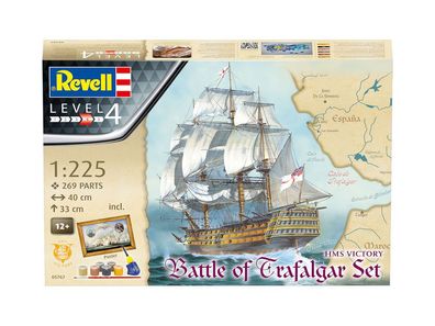 Revell 1:225 5767 GeschenksetBATTLE OF Trafalgar