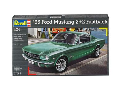 Revell 1:24 7065 1965 Ford Mustang 2 + 2 Fastback