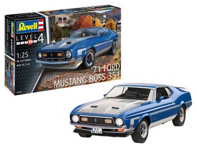 Revell 1:25 7699 71 Mustang Boss 351 - NEU
