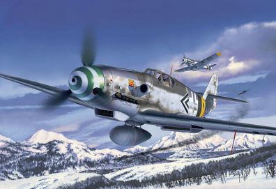 Revell 1:48 63653 Model Set Messerschmitt Bf109G-6 easy-click-system - NEU