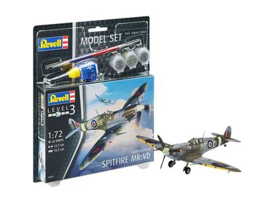 Revell 1:72 63897 Model Set Supermarine Spitfire M