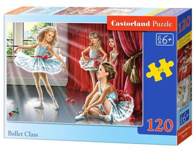 Castorland B-13036-1 Ballet Class, Puzzle 120 Teile