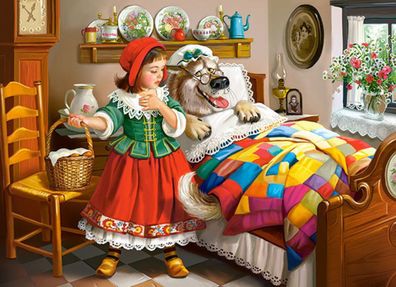 Castorland B-13227-1 Little Red Riding Hood, Puzzle 120 Teile