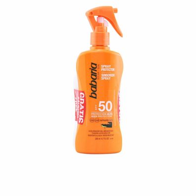 Babaria Sunscreen Spray Spf50 200ml Set 2 Artikel