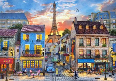 Castorland B-52684 Streets of Paris, Puzzle 500 Teile