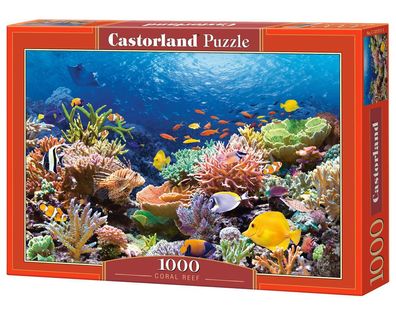 Castorland C-101511-2 Coral Reef Fishes, Puzzle 1000 Teile