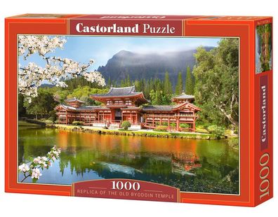 Castorland C-101726-2 Replica of the old byoden Temple, Puzzle1