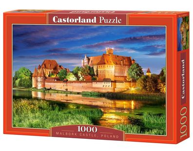 Castorland C-103010-2 Malbork Castle, Poland, Puzzle 1000 Teile
