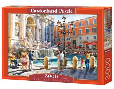 Castorland C-300389-2 The Trevi Fountain, Puzzle 3000 Teile