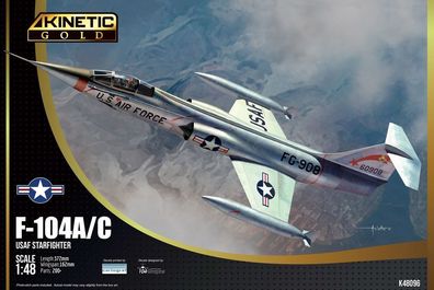 Kinetic 1:48 KI-K48096 F-104A/ C USAF