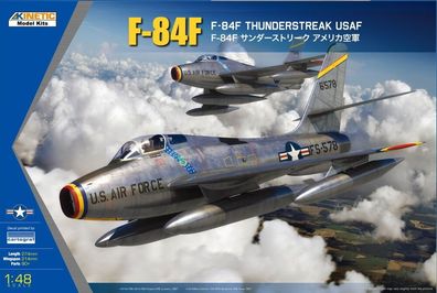 Kinetic 1:48 K48113 F-84F Thunderstreak USAF