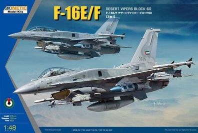 Kinetic 1:48 K48136 F-16E/ F UAE