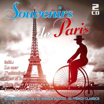Various Artists - Souvenirs De Paris - 50 große Erfolge - - (CD / S)