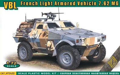 ACE 1:72 ACE72420 VBL French Light Armored Vehicle 7.62MG
