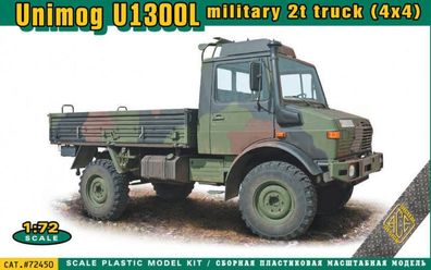 ACE 1:72 ACE72450 Unimog U1300L 4x4 military 2t truck