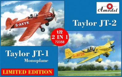 Amodel 1:72 AMO72358 Taylor JT-1 monoplane & Taylor JT-2
