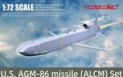 Modelcollect 1:72 UA72224 U.S. AGM-86 air-launched cruise missile (ALCM) Set 20 pics