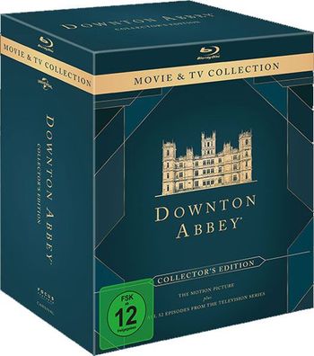 Downton Abbey - Collectors Ed. (BR) 21D Komplette Serie inkl. Film, 21Disc - Univers