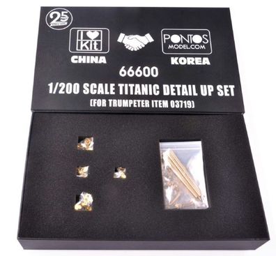 I LOVE KIT 1:200 66600 Titanic detail up set (for Trumpeter item 03719)