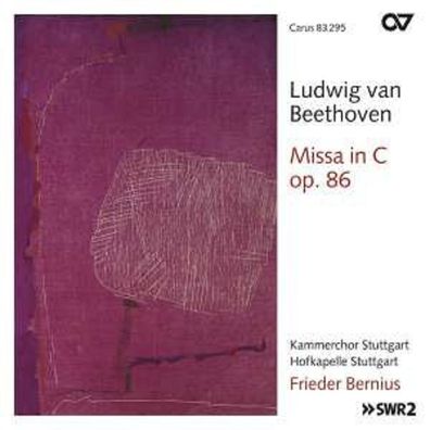 Ludwig van Beethoven (1770-1827): Messe C-Dur op.86 - Carus 4009350832954 - (CD / Ti