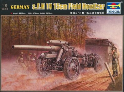 Trumpeter 1:35 2304 German 15cm s. FH 18 Field Howitzer