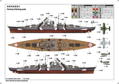 Trumpeter 1:200 3702 Bismarck