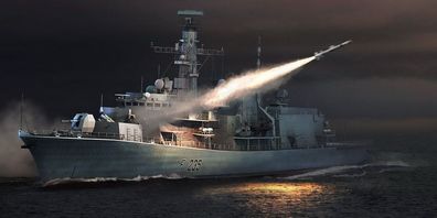 Trumpeter 1:350 4547 HMS TYPE 23 Frigate - Monmouth (F235)