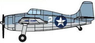 Trumpeter 1:350 6402 F4F-4 Wildcat