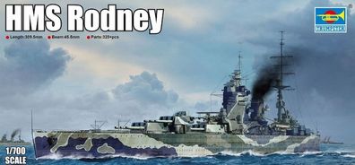 Trumpeter 1:700 6718 HMS Rodney